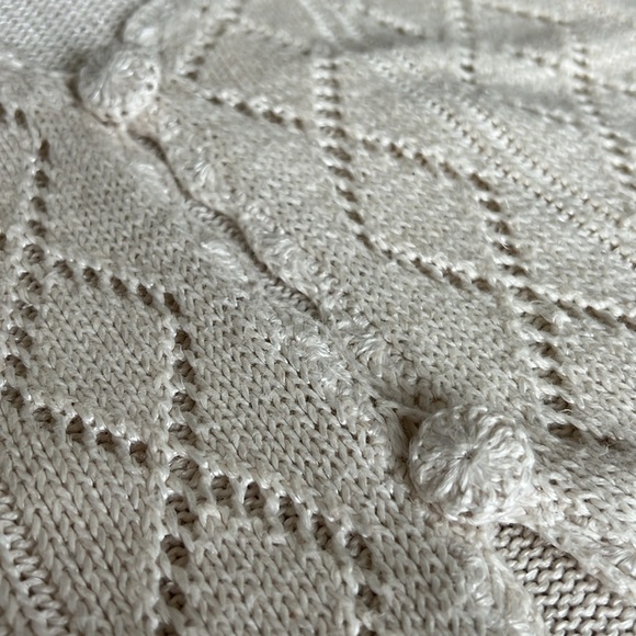 Romantic Expressions Vtg Boho Sweater Vest Size S/M - Picture 5 of 5